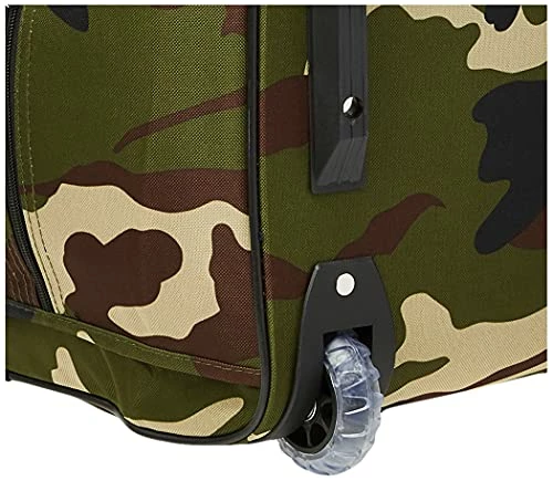 Rockland Rolling Duffel Bag, Camouflage, 22-Inch 4 Rockland Rolling Duffel Bag, Camouflage, 22-Inch - Image 4