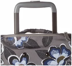 Vera Bradley Recycled Lighten Up Reactive XL Foldable Rolling Duffle Luggage, Blooms Shower -TRAVELPRO Sales 515G2aqvOcL