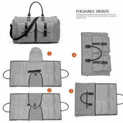 Amzbag Expandable Travel Duffel Bag XXL Capacity Weekender Bag With Leather Handle Suit Carry On 9 Amzbag Expandable Travel Duffel Bag XXL Capacity Weekender Bag With Leather Handle Suit Carry On -TRAVELPRO Sales 515Ht 2BH1VmL