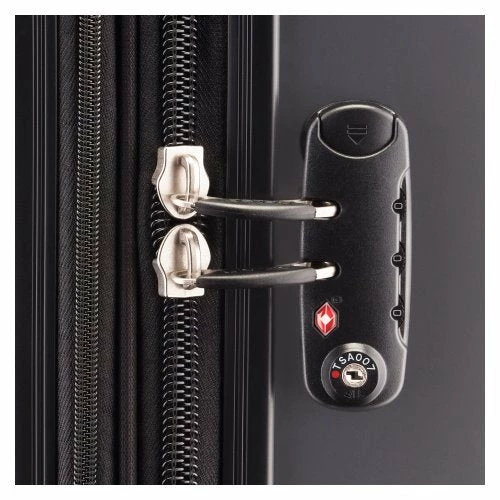 DELSEY Paris Helium Aero Hardside Expandable Luggage With Spinner Wheels, Titanium, Checked-Medium 25 Inch 5 DELSEY Paris Helium Aero Hardside Expandable Luggage With Spinner Wheels, Titanium, Checked-Medium 25 Inch - Image 5