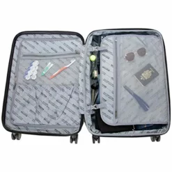 Kenneth Cole Reaction Renegade 24” Lightweight Hardside Expandable 8-Wheel Spinner Checked-Size Luggage, Sangria, Inch -TRAVELPRO Sales 516h0KOVekL