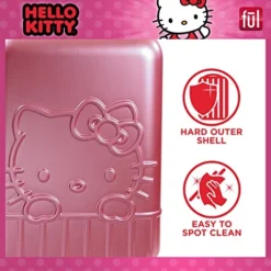 Ful Hello Kitty 21 Inch Rolling Luggage, Hardshell Carry On Suitcase With Wheels, Pink (HKFL0002AZ-650) -TRAVELPRO Sales 516kyuiKqnL