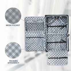 Travelpro Luggage Maxlite 5 22" Lightweight Carry-on Rolling Garment Bag, Suitcase, Black -TRAVELPRO Sales 5171Ifz1rSL 67b93bf7 a2d8 4488 8cb8 932c1e72359e