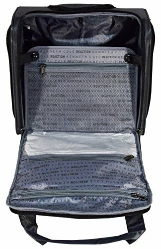 Kenneth Cole Reaction Excursion Wheeled Underseat Carry On Bag (Charcoal) 3 Kenneth Cole Reaction Excursion Wheeled Underseat Carry On Bag (Charcoal) - Image 3