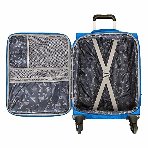 Skyway Mirage 2.0 | 5-Piece Set | 16" Underseater, 20", 24" And 28" Expandable Spinners, Travel Pillow (Blue Royal) 5 Skyway Mirage 2.0 | 5-Piece Set | 16" Underseater, 20", 24" And 28" Expandable Spinners, Travel Pillow (Blue Royal) - Image 5
