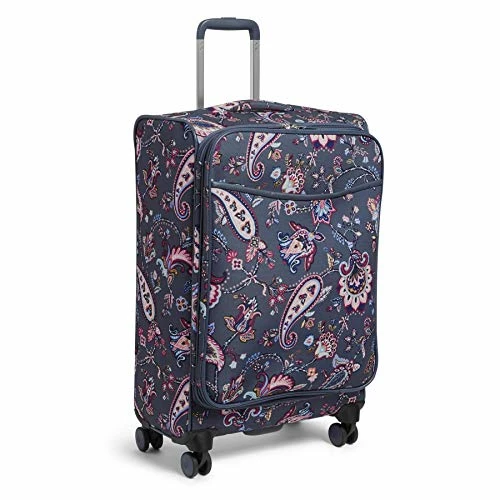 Vera Bradley Women's Softside Rolling Suitcase Luggage, Felicity Paisley, 27" Check In 3 Vera Bradley Women's Softside Rolling Suitcase Luggage, Felicity Paisley, 27" Check In - Image 3