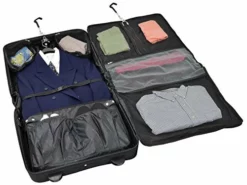 London Fog Knightsbridge 44" Wheeled Garment Bag, Black -TRAVELPRO Sales 51AI0W5d8DL 532a9eb5 79d7 4df0 a4fc 7b73d57089e2