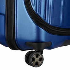 DELSEY Paris 40207982002 Cruise Lite Hardside 2.0 Expandable Luggage, Spinner Wheels, Blue, Checked-Medium 25 Inch -TRAVELPRO Sales 51ARo5rdXmL
