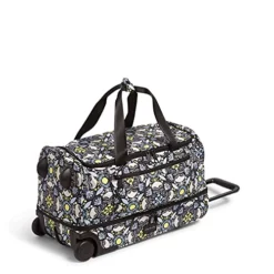 Vera Bradley Women's Recycled Lighten Up Reactive Foldable Rolling Duffle Luggage, Plaza Medallion, One Size -TRAVELPRO Sales 51Azh9Pu4vS