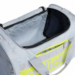 Adidas Court Lite Duffel Bag, Halo Silver/Acid Yellow, One Size -TRAVELPRO Sales 51BS4BlV2mL