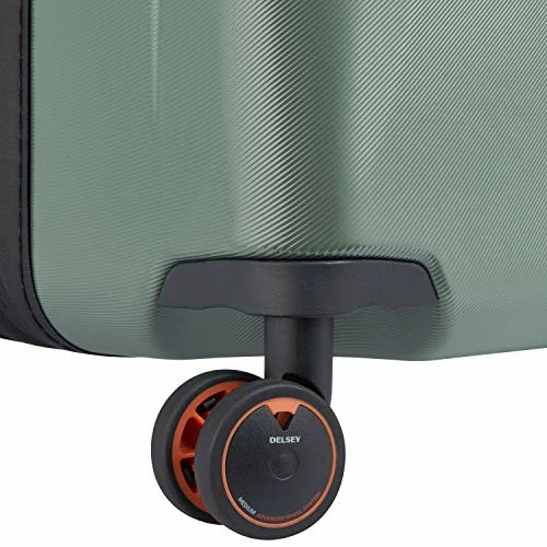 DELSEY Paris Cactus Hardside Luggage With Spinner Wheels, Khaki, Checked-Medium 24 Inch 5 DELSEY Paris Cactus Hardside Luggage With Spinner Wheels, Khaki, Checked-Medium 24 Inch - Image 5