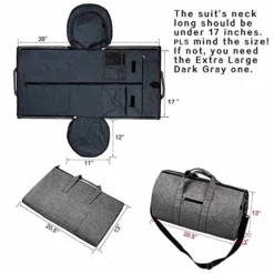 BUG Garment Bags, Convertible Garment Bag With Shoulder Strap, Shoes Compartment, Carry On Travel Suit Bags, 2 In 1 Garment Duffle Bag For Men Women Weekender Bag -TRAVELPRO Sales 51C6gAu5JcL