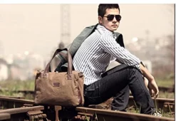 Berchirly Travel Canvas Handbag Tote Duffel Bag Carry On Bags Weekender Overnight Bag -TRAVELPRO Sales 51C6yFmUn1L