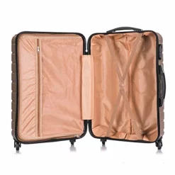 Apelila 5 Piece Luggage Sets,Travel Suitcase Spinner Hardshell Lightweight W/Free Suitcase Cover& Hanger (4PC Champagne Gold With Bag) -TRAVELPRO Sales 51CJVZfGKsL a9d9d358 23b1 46e5 a2ab 9549bb87d0dc