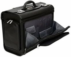 Wheeled Pilot Case Rolling 17.3" Laptop Roller Bag Briefcase Hand Luggage Flight Cabin -TRAVELPRO Sales 51DziCYSOXL