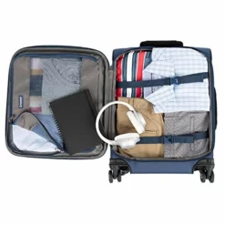 Travelpro Tourlite International Carry-On Spinner (19", Blue) -TRAVELPRO Sales 51ET OWunHL