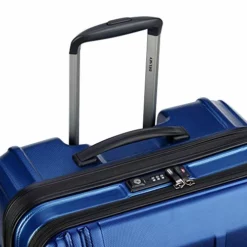DELSEY Paris 40207982002 Cruise Lite Hardside 2.0 Expandable Luggage, Spinner Wheels, Blue, Checked-Medium 25 Inch -TRAVELPRO Sales 51G3sHzL8SL