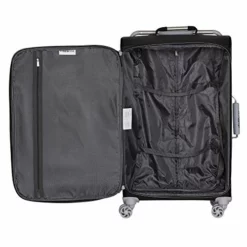 It Luggage World's Lightest New York Softside 8 Wheel Spinner, Raven With Vapor Blue Trim, Carry-On 22-Inch -TRAVELPRO Sales 51H1eXAz4LL