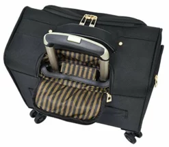 London Fog Langley 8 Wheel 15" Under The Seat Bag, Black -TRAVELPRO Sales 51HYhErDSTL