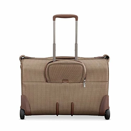 Hartmann Century Carry On Wheeled Garment Bag Carry-On Luggage, Mocha Monogram 3 Hartmann Century Carry On Wheeled Garment Bag Carry-On Luggage, Mocha Monogram - Image 3