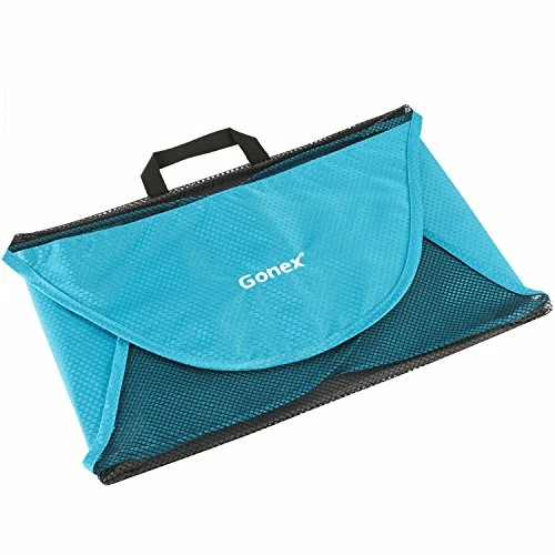 Gonex Packing Folder,18" Travel Garment Bag For Shirt 2pcs Blue 3 Gonex Packing Folder,18" Travel Garment Bag For Shirt 2pcs Blue - Image 3
