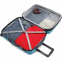 Samsonite 68310-2479 Omni Hardside Luggage 28 Inch Spinner - Caribbean Blue Bundle With Manual Luggage Scale -TRAVELPRO Sales 51LZCdmoxDL