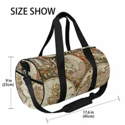 OuLian Duffel Bag Vintage Map Wallpapers - Cave Women Garment Gym Tote Bag Best Sports Bag For Boys 12 OuLian Duffel Bag Vintage Map Wallpapers - Cave Women Garment Gym Tote Bag Best Sports Bag For Boys -TRAVELPRO Sales 51LujbbyaPL