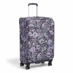 Vera Bradley Women's Softside Rolling Suitcase Luggage, Lavender Bouquet, 27" Check In -TRAVELPRO Sales 51MKcTmYVIL