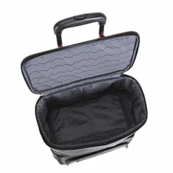 Travelers Club Luggage 16" Top Expandable Rolling Underseater W/USB Port, Dark Gray Suitcase, -TRAVELPRO Sales 51MamLxoatL