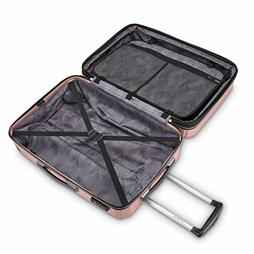 Samsonite Winfield 3 DLX Hardside Expandable Luggage With Spinners, Rose, Checked-Large 28-Inch 8 Samsonite Winfield 3 DLX Hardside Expandable Luggage With Spinners, Rose, Checked-Large 28-Inch - Image 8