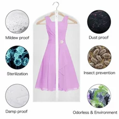 Univivi Hanging Garment Bag 43 Inch Suit Bag For Storage(Set Of 6) Washable Translucent Lightweight Garment Bags For Dress Suits, Jackets, T-Shirt, Sports Coats Etc. 11 Univivi Hanging Garment Bag 43 Inch Suit Bag For Storage(Set Of 6) Washable Translucent Lightweight Garment Bags For Dress Suits, Jackets, T-Shirt, Sports Coats Etc. -TRAVELPRO Sales 51PwpIU01RL