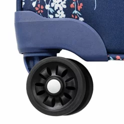 LONDON FOG Cranford Softside Expandable Spinner Luggage, Navy White Floral, 20" -TRAVELPRO Sales 51QKf78mSgL