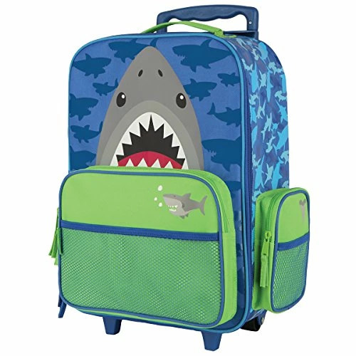 Stephen Joseph Boys Classic Rolling Luggage, Shark, One Size 1 Stephen Joseph Boys Classic Rolling Luggage, Shark, One Size
