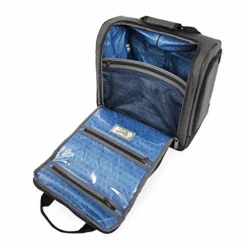 ORIGINAL PENGUIN Men's Ethan Wheeled Under The Seat Carry On Bag, Black Crosshatch -TRAVELPRO Sales 51R5YYC5DPL