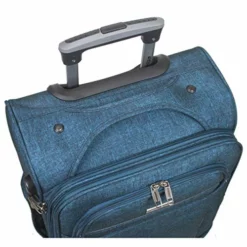 Dejuno Aurora Lightweight Denim 3-Piece Spinner Luggage Set, Navy -TRAVELPRO Sales 51RFofkivUL