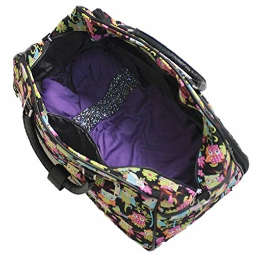 World Traveler 21-Inch Carry-On Rolling Duffel Bag, Multi Owl 3 World Traveler 21-Inch Carry-On Rolling Duffel Bag, Multi Owl - Image 3