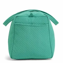 Vera Bradley Women's Duffle Microfiber Large Duffel Travel Bag, Peacock Blue, One Size -TRAVELPRO Sales 51TMaX6P7FL