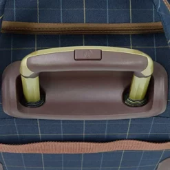 London Fog Kensington II 15" 2-Wheel Under The Seat Bag, Navy Window Pane -TRAVELPRO Sales 51TY91m vdL