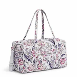Vera Bradley Women's Cotton Large Travel Duffel Bag, Hummingbird Park, One Size 10 Vera Bradley Women's Cotton Large Travel Duffel Bag, Hummingbird Park, One Size -TRAVELPRO Sales 51UvZvr7nVL