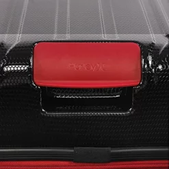 Hurley Swiper Hardside Spinner Carry On Luggage 21", Black/Red -TRAVELPRO Sales 51V VSPlkYS