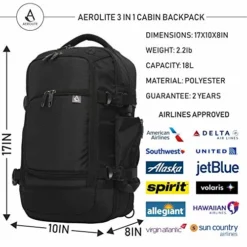 17in Airline Approved Travelling Shoulder Bag Carry On Overnight Underseat 18L -TRAVELPRO Sales 51Vei2ILCfL