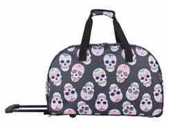 Betsey Johnson Luggage Designer Pattern Suitcase Wheeled Duffel Carry On Bag (Paris Love) (One -TRAVELPRO Sales 51WRe9AxcxL