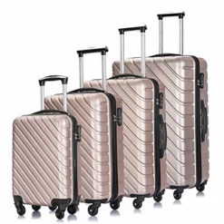 4 PCS Luggage Sets With Spinner Wheels,Carry On Suitcase,Luggage Hardshell Travel Luggage Sets (Champagne) -TRAVELPRO Sales 51X7jPYwGIL 143bdb35 dc54 405c 9188 7810a2d49a69