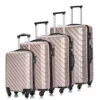 Luggage Sets, Semper 4 Piece Luggage Set Suitcases With Spinner Wheels Hardshell Lightweight Luggage 18" 20" 24" 28"