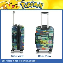 Ful Pokemon Pikachu 21 Inch Rolling Luggage, Hardshell Carry On Suitcase With Wheels, Multicolor (FBML0001-998) 12 Ful Pokemon Pikachu 21 Inch Rolling Luggage, Hardshell Carry On Suitcase With Wheels, Multicolor (FBML0001-998) -TRAVELPRO Sales 51XcttOptbL
