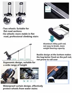 C-Xka Nylon Rolling Backpack Carry-On Luggage Travel Duffel Bag Wheeled Book Bag Detachable Dual -TRAVELPRO Sales 51Z539SHCqL