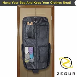 ZEGUR Suit Carry On Garment Bag For Travel & Business Trips With Shoulder Strap (Black) -TRAVELPRO Sales 51 2BSRXzqAgL 13612f39 6fd5 4f50 903b 34a9d760f16e
