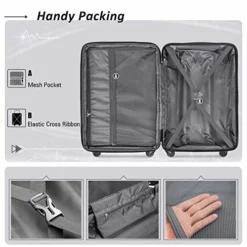 Expanable Spinner Wheel 3 Piece Luggage Set Abs Lightweight Suitcase With Tsa Lock 12 Expanable Spinner Wheel 3 Piece Luggage Set Abs Lightweight Suitcase With Tsa Lock -TRAVELPRO Sales 51bx3O63uPL
