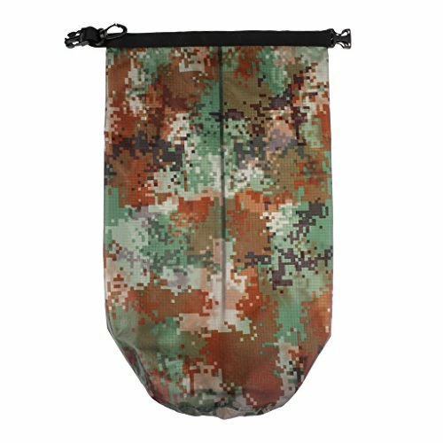 Dovewill 5L 10L 20L Outdoor Rafting Stuff Sack Dry Bag Pouch Roll Top Waterproof Duffel Dry Gear Bag For Kayaking Canoeing Camping - Digital Camo, 20L 6 Dovewill 5L 10L 20L Outdoor Rafting Stuff Sack Dry Bag Pouch Roll Top Waterproof Duffel Dry Gear Bag For Kayaking Canoeing Camping - Digital Camo, 20L - Image 6