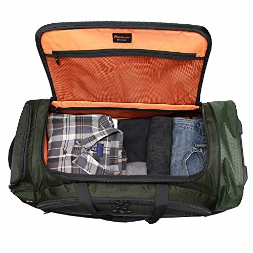 Pathfinder Gear 22 Inch Rolling Drop Bottom Duffel, Olive, One Size 2 Pathfinder Gear 22 Inch Rolling Drop Bottom Duffel, Olive, One Size - Image 2